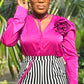 ON THE JOB BLOUSE