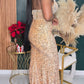 LIQUID GOLD MAXI DRESS